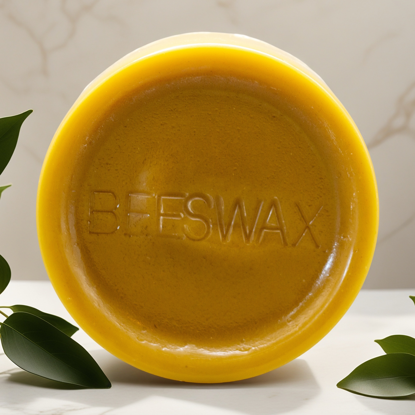 Hand-poured beeswax block by These Little Hives Northern Ireland