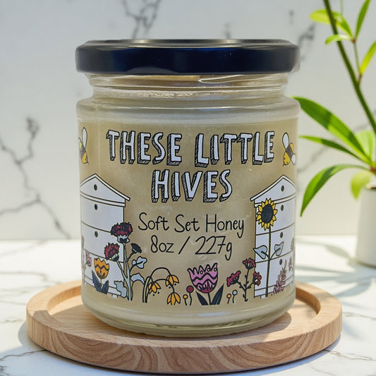 Raw honey from These Little Hives in Northern Ireland