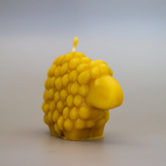Sheep Beeswax Candle