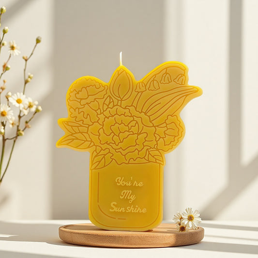 Someone Special Bouquet Beeswax Candle