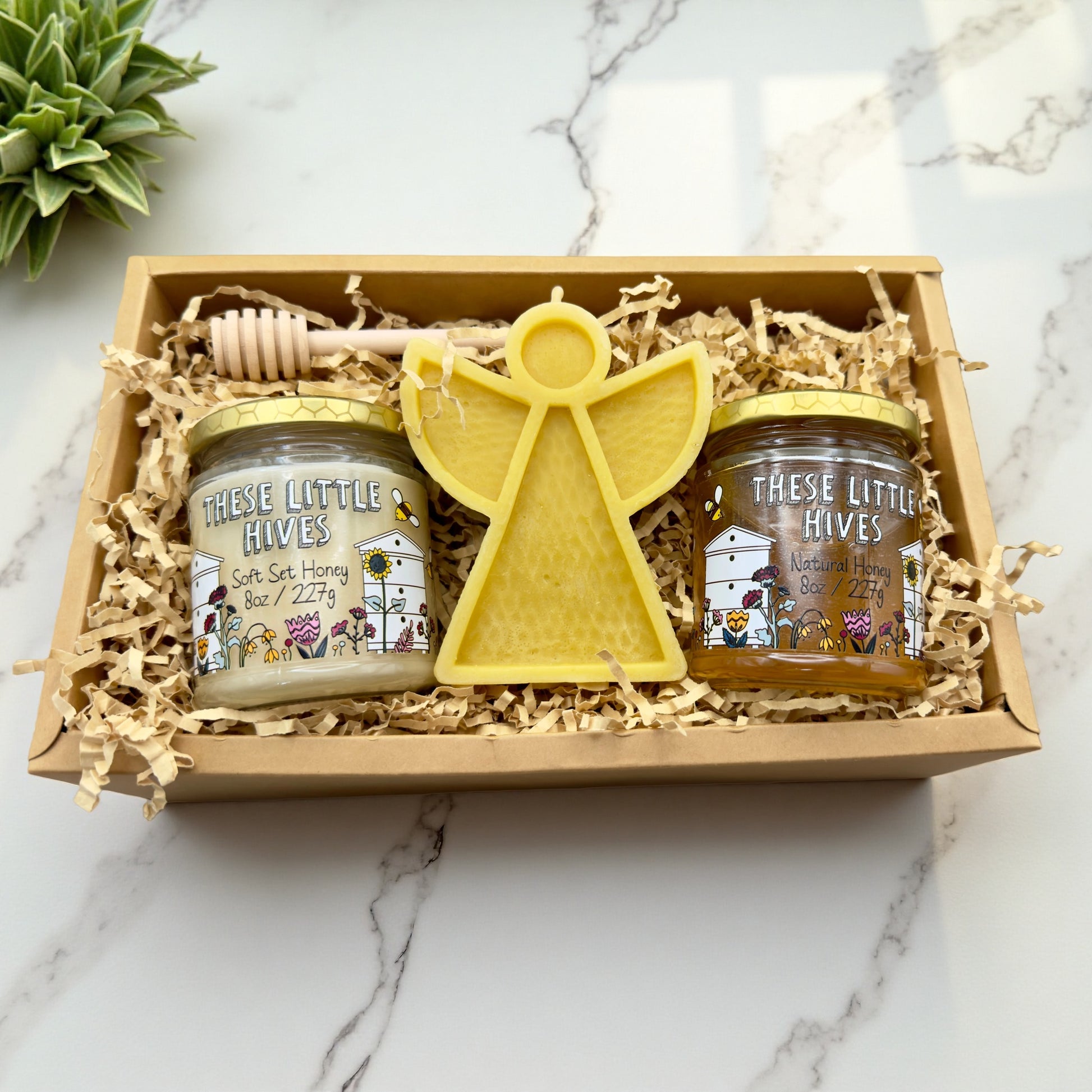Honey and beeswax candle gift sets by These Little Hives Northern Ireland