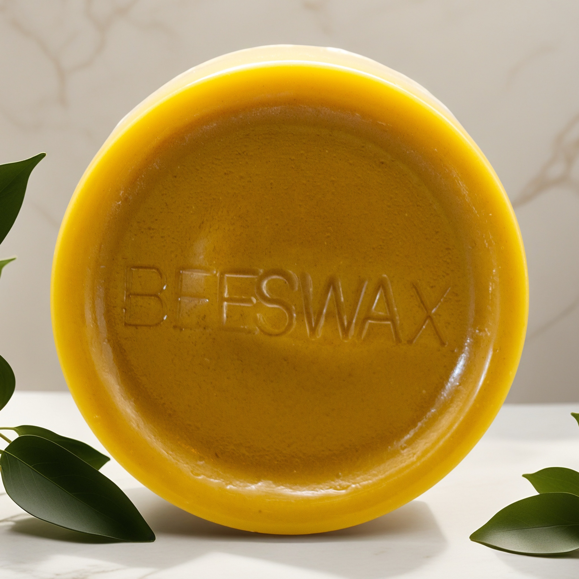 Hand-poured beeswax block by These Little Hives Northern Ireland