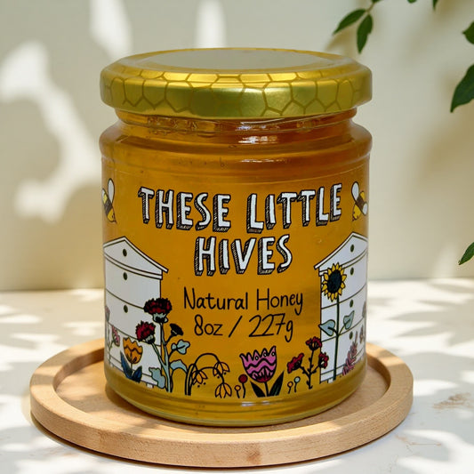 Raw honey from These Little Hives in Northern Ireland