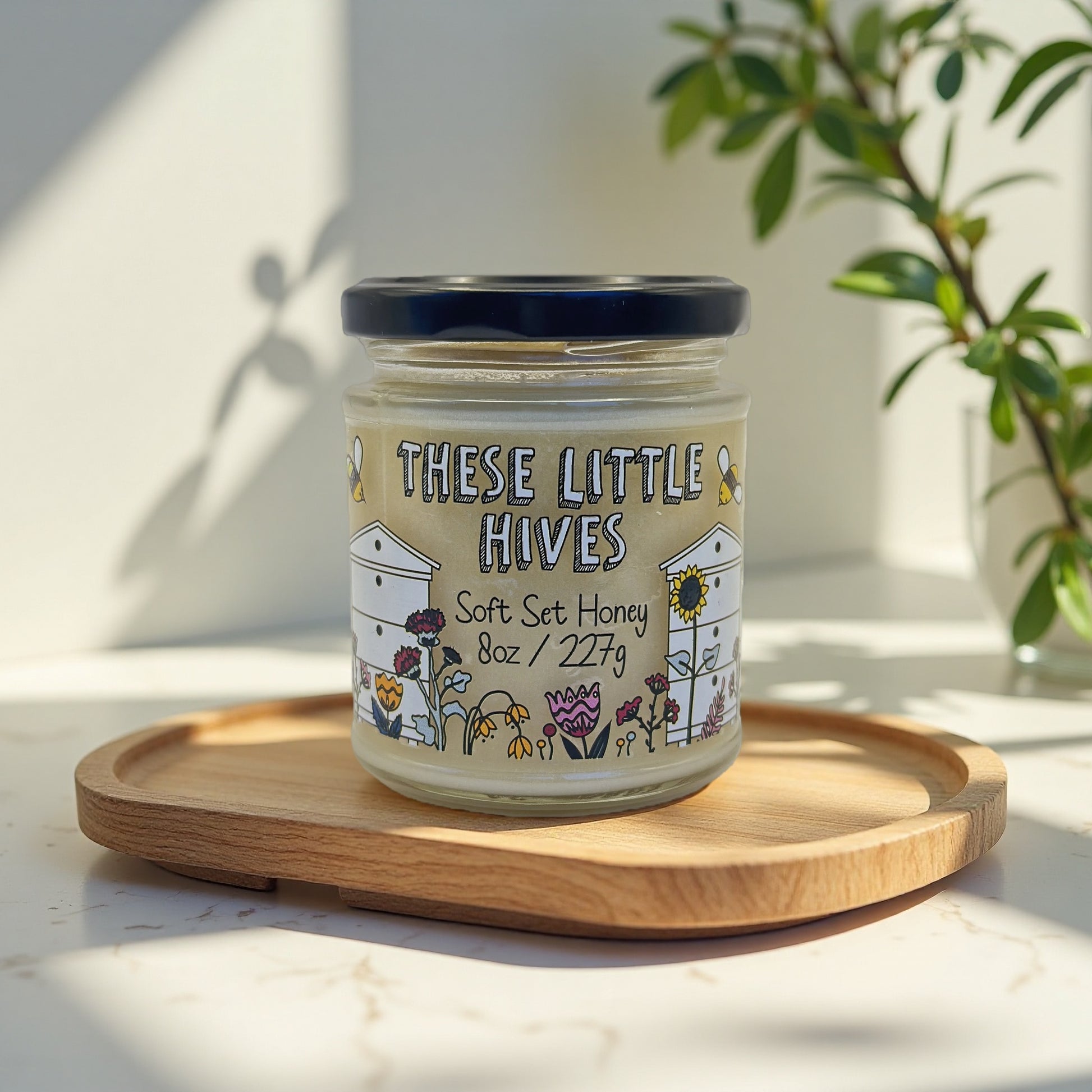 Raw honey from These Little Hives in Northern Ireland