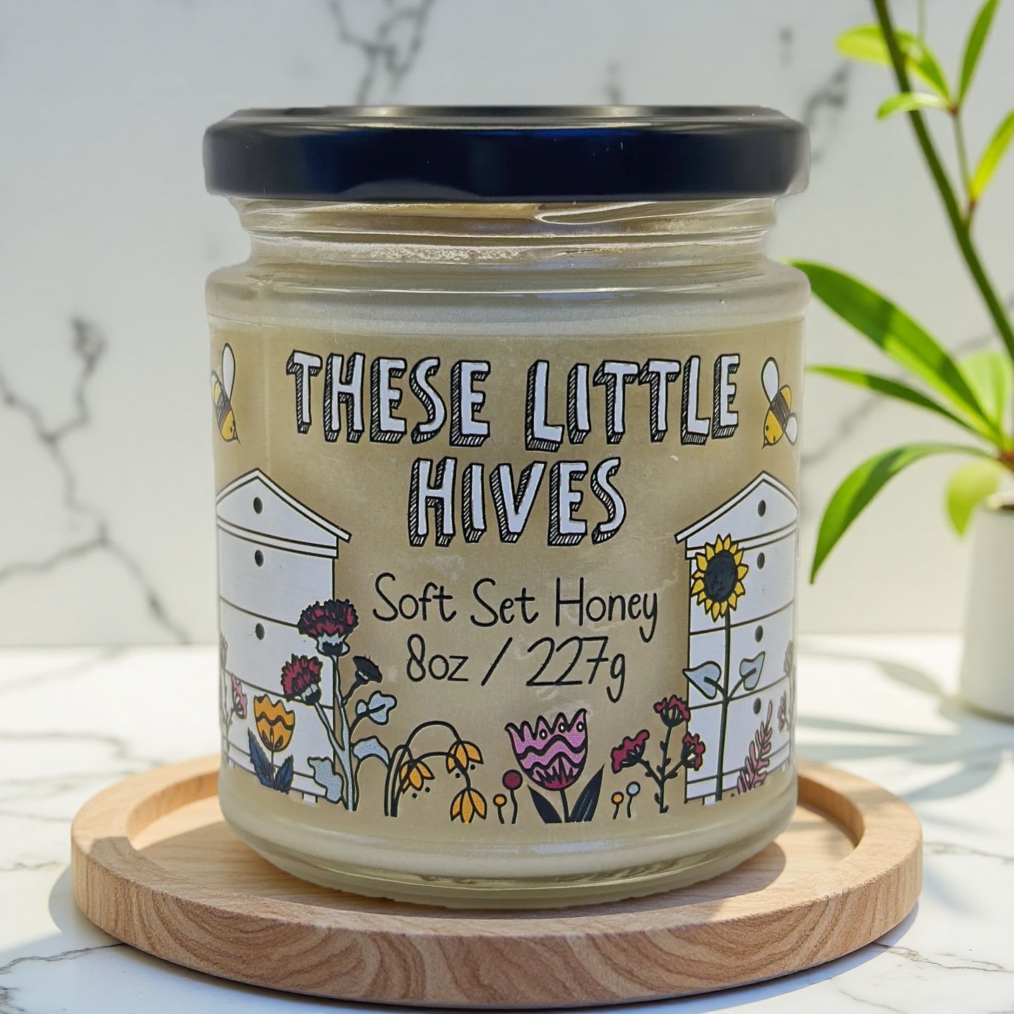 Raw honey from These Little Hives in Northern Ireland