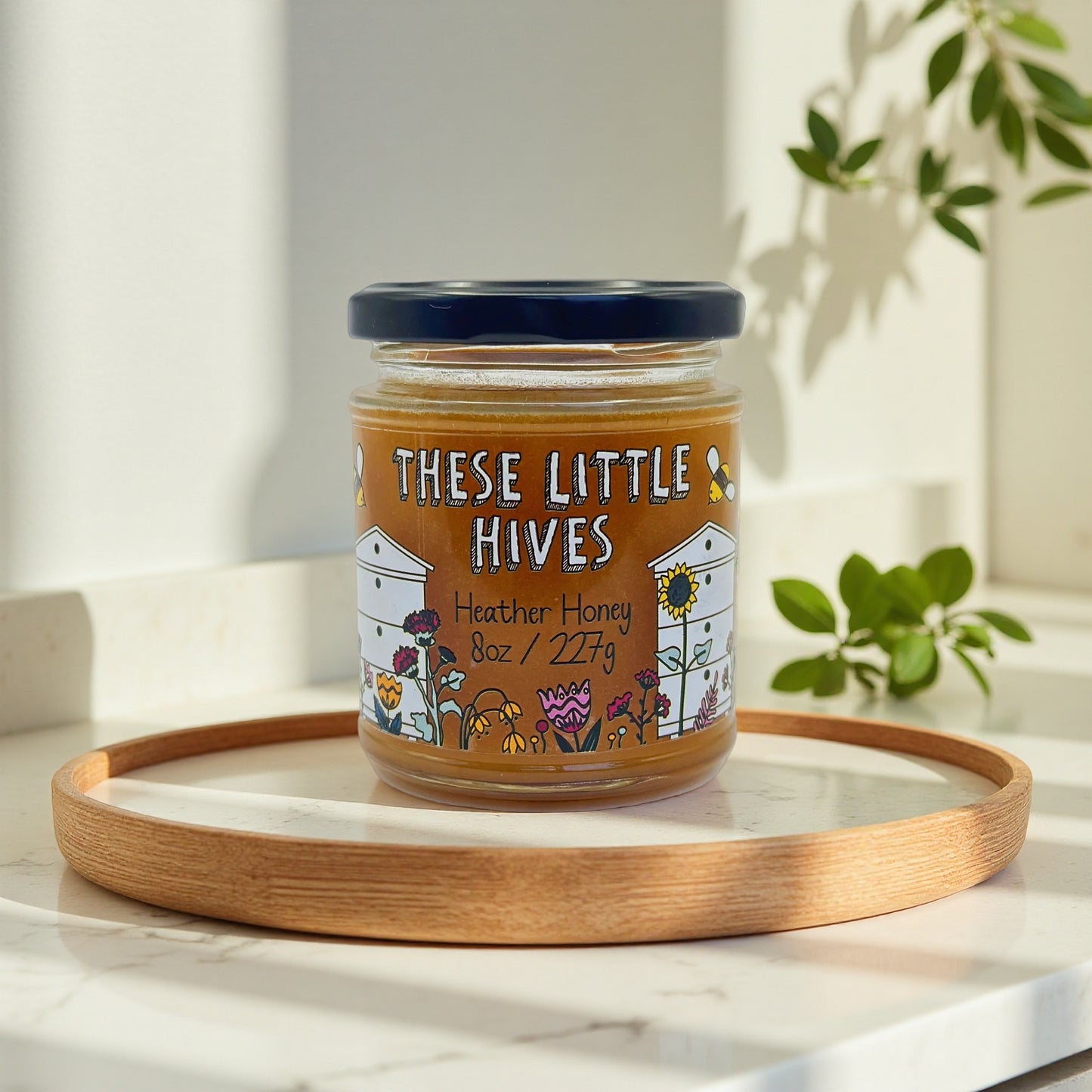 Raw honey from These Little Hives in Northern Ireland