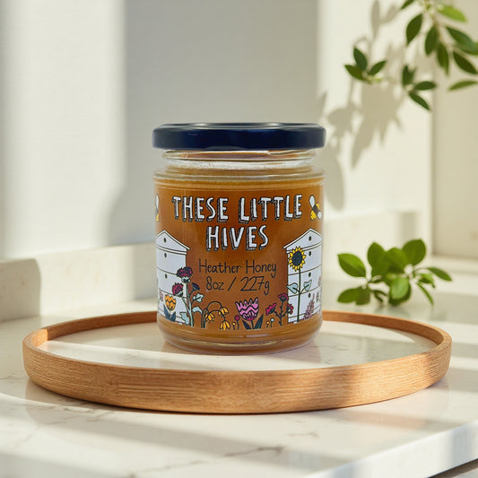 Raw honey from These Little Hives in Northern Ireland