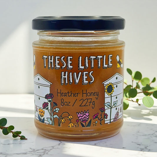 Raw honey from These Little Hives in Northern Ireland