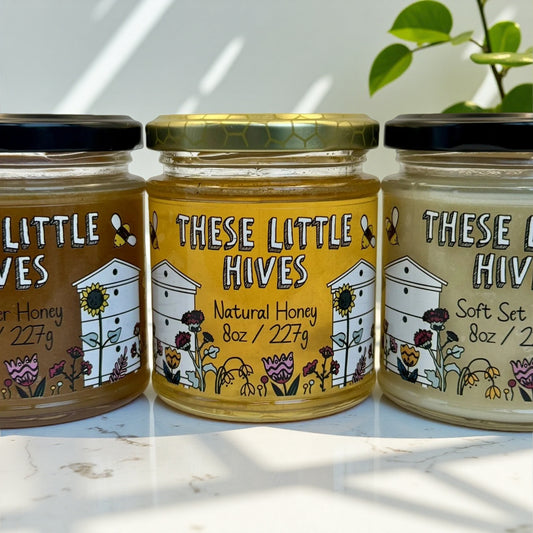 Raw honey from These Little Hives in Northern Ireland