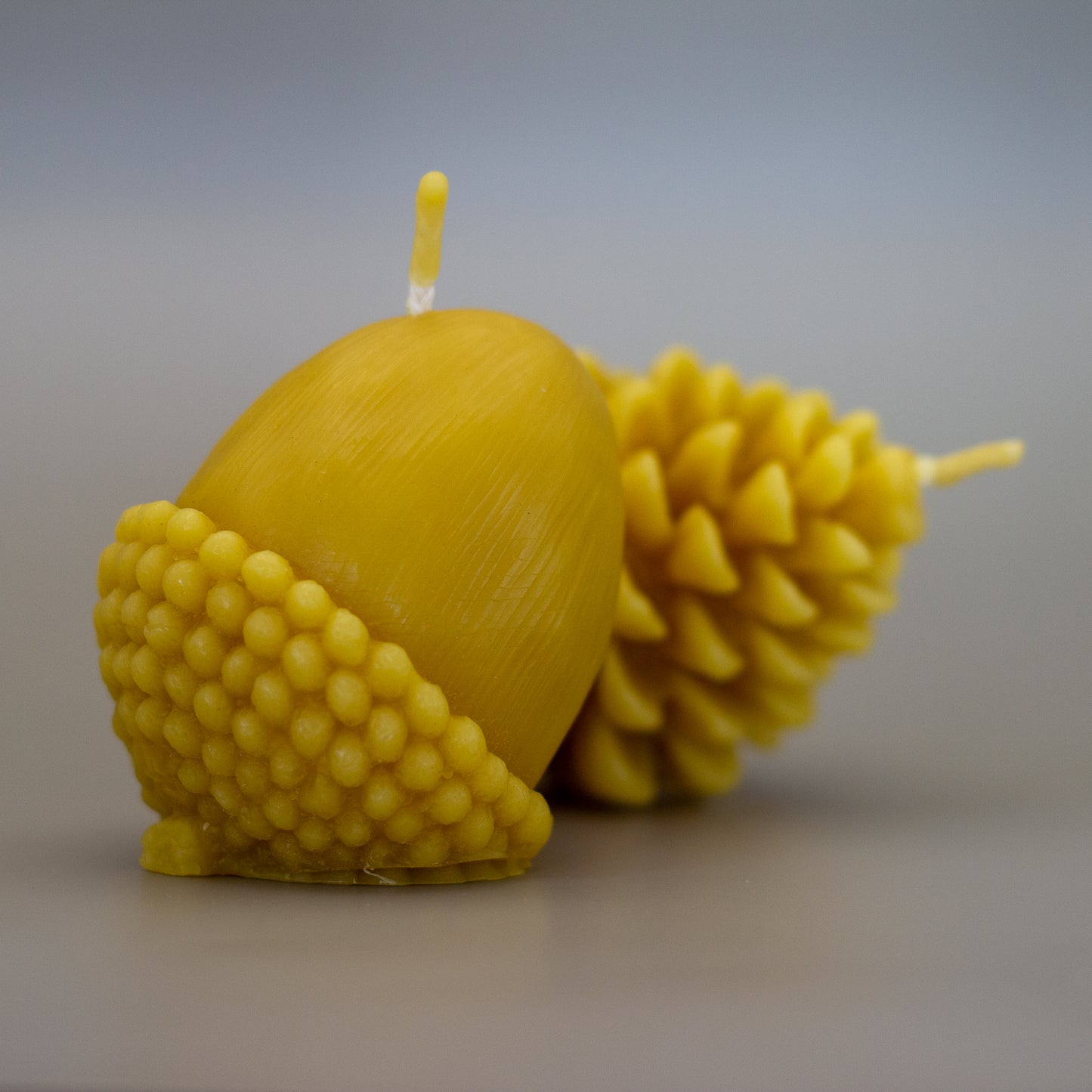 Acorn Beeswax Candle