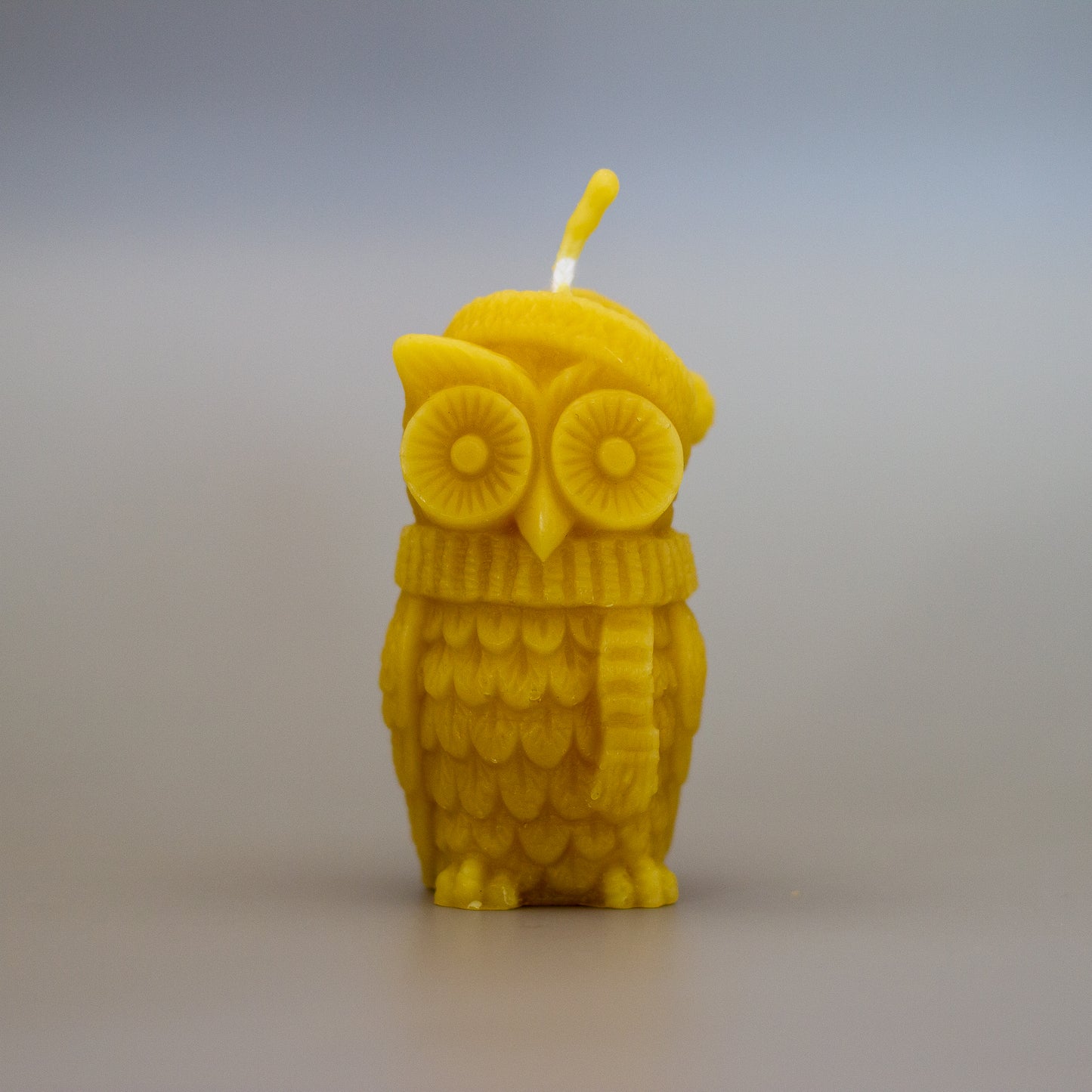 Owl Beeswax Candle