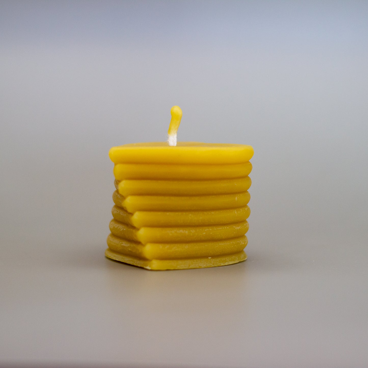 Heart Beeswax Candle