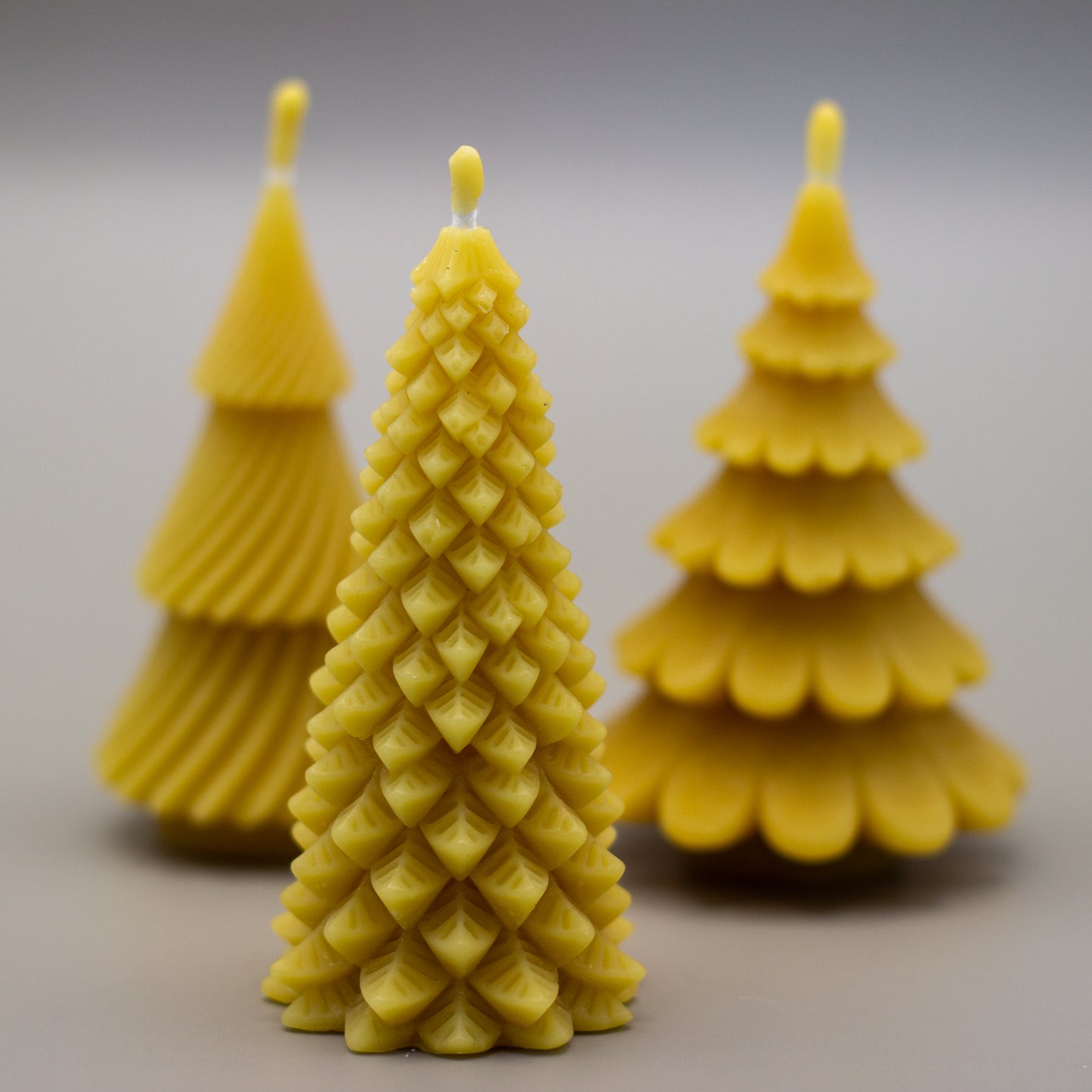 Christmas Tree Beeswax Candle - Pine