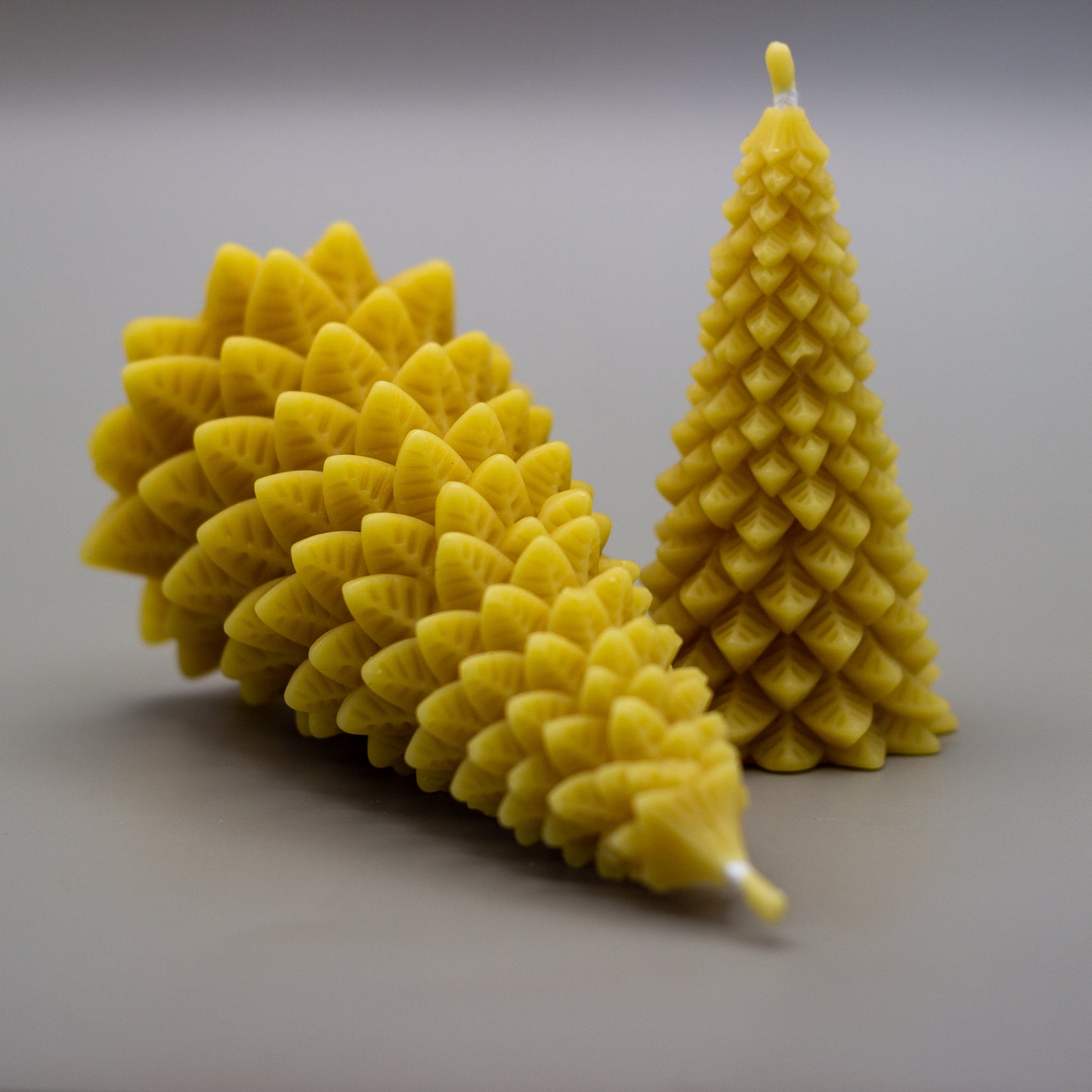 Christmas Tree Beeswax Candle - Pine