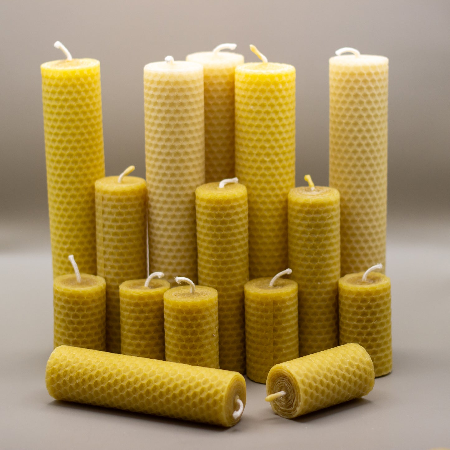 Rolled Beeswax Candle