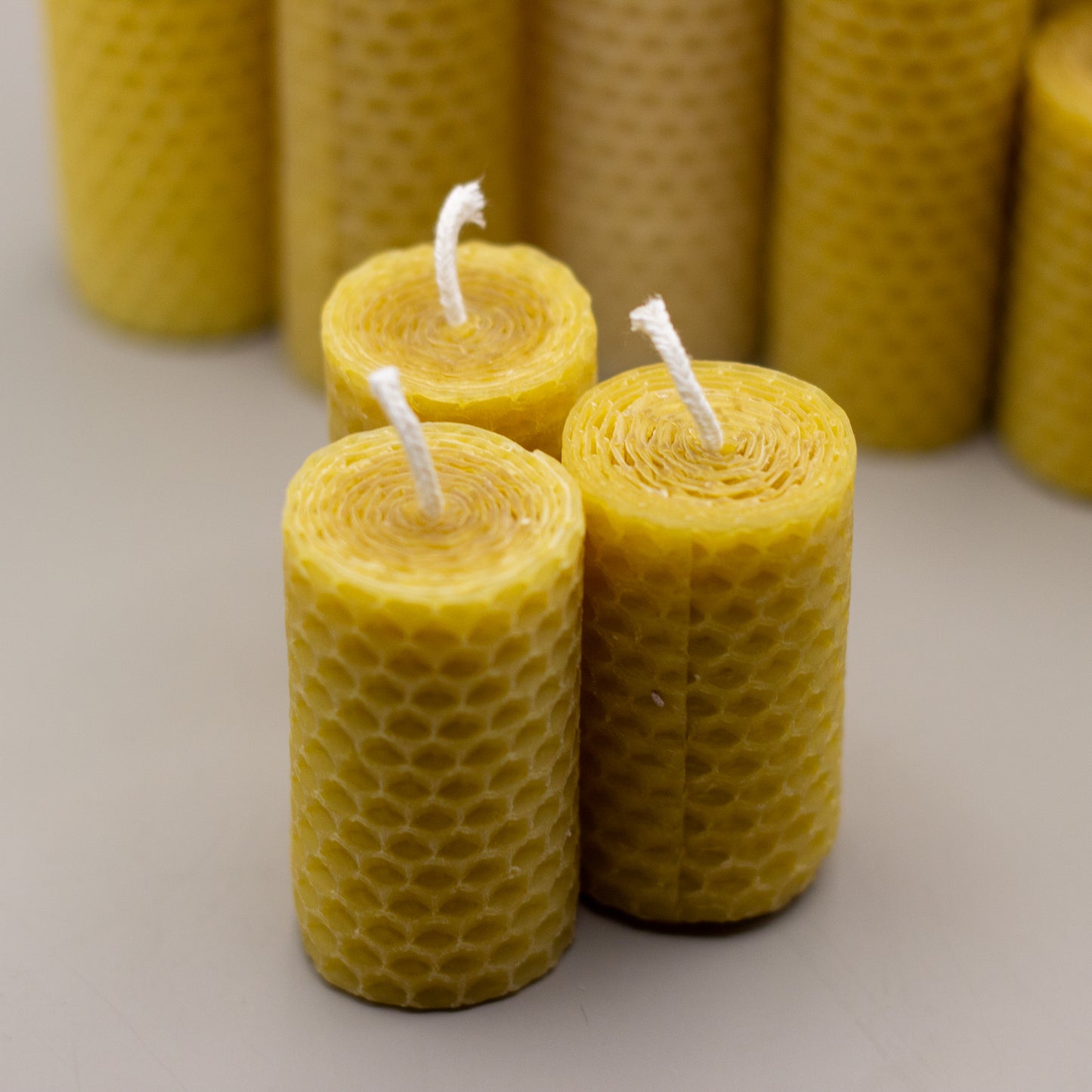 Rolled Beeswax Candle