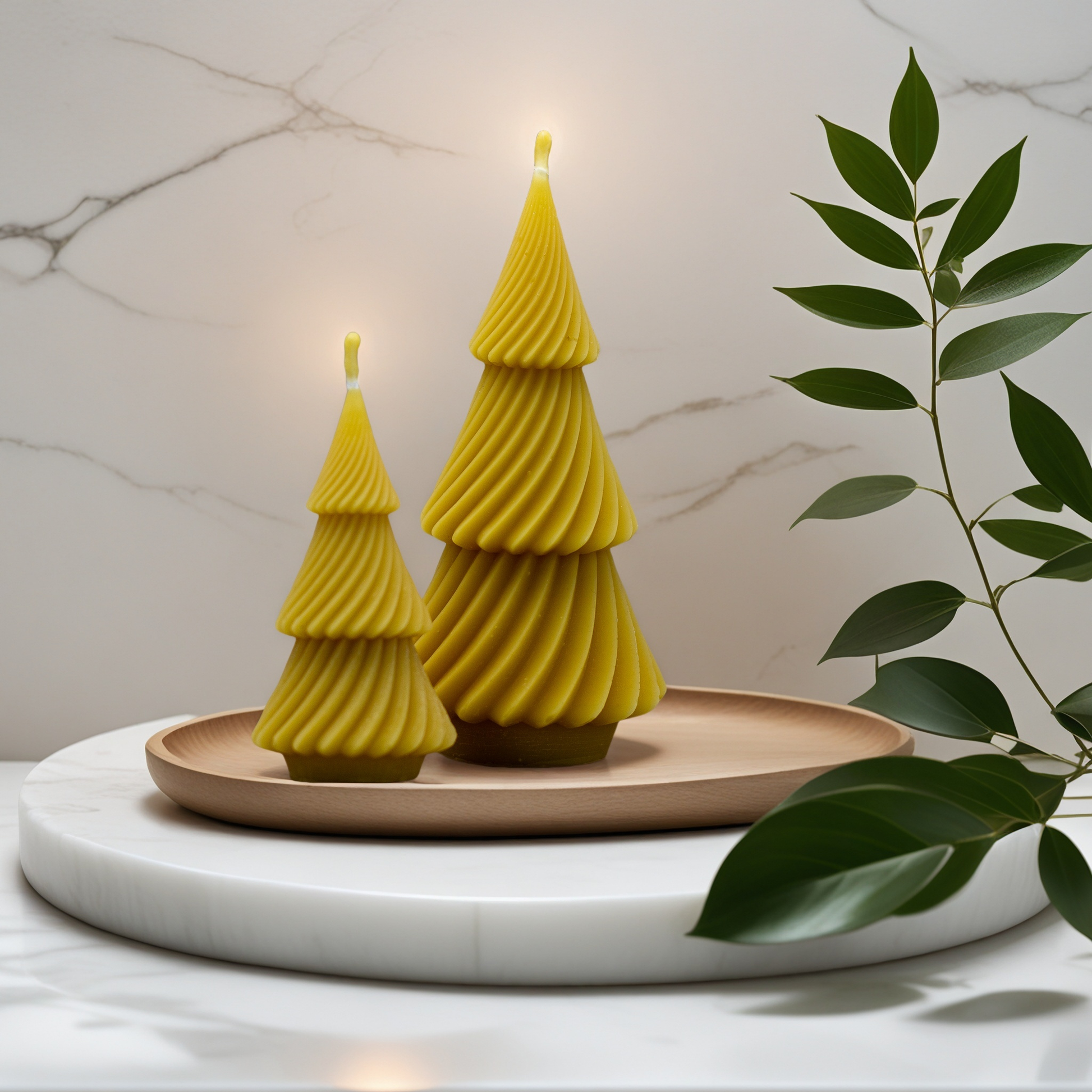 Hand-poured beeswax candles by These Little Hives Northern Ireland