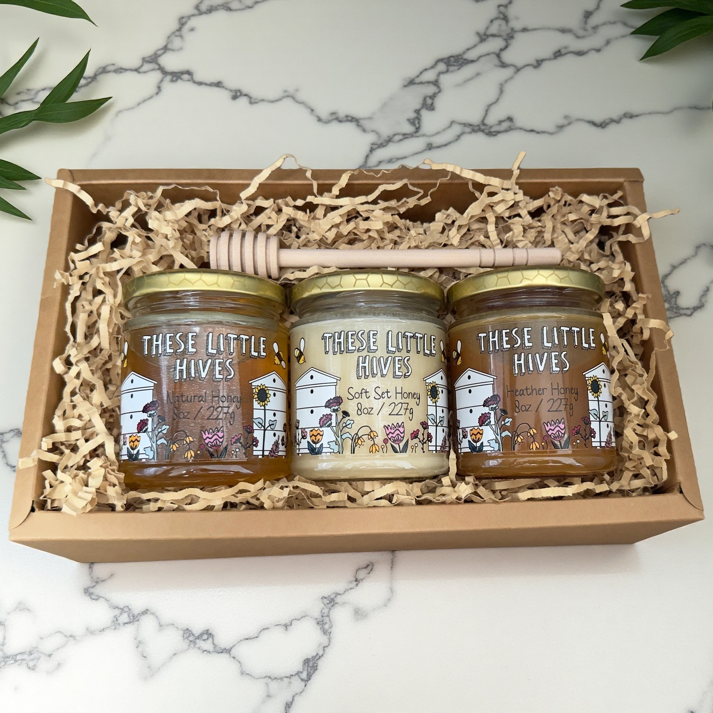 Honey and beeswax candle gift sets by These Little Hives Northern Ireland
