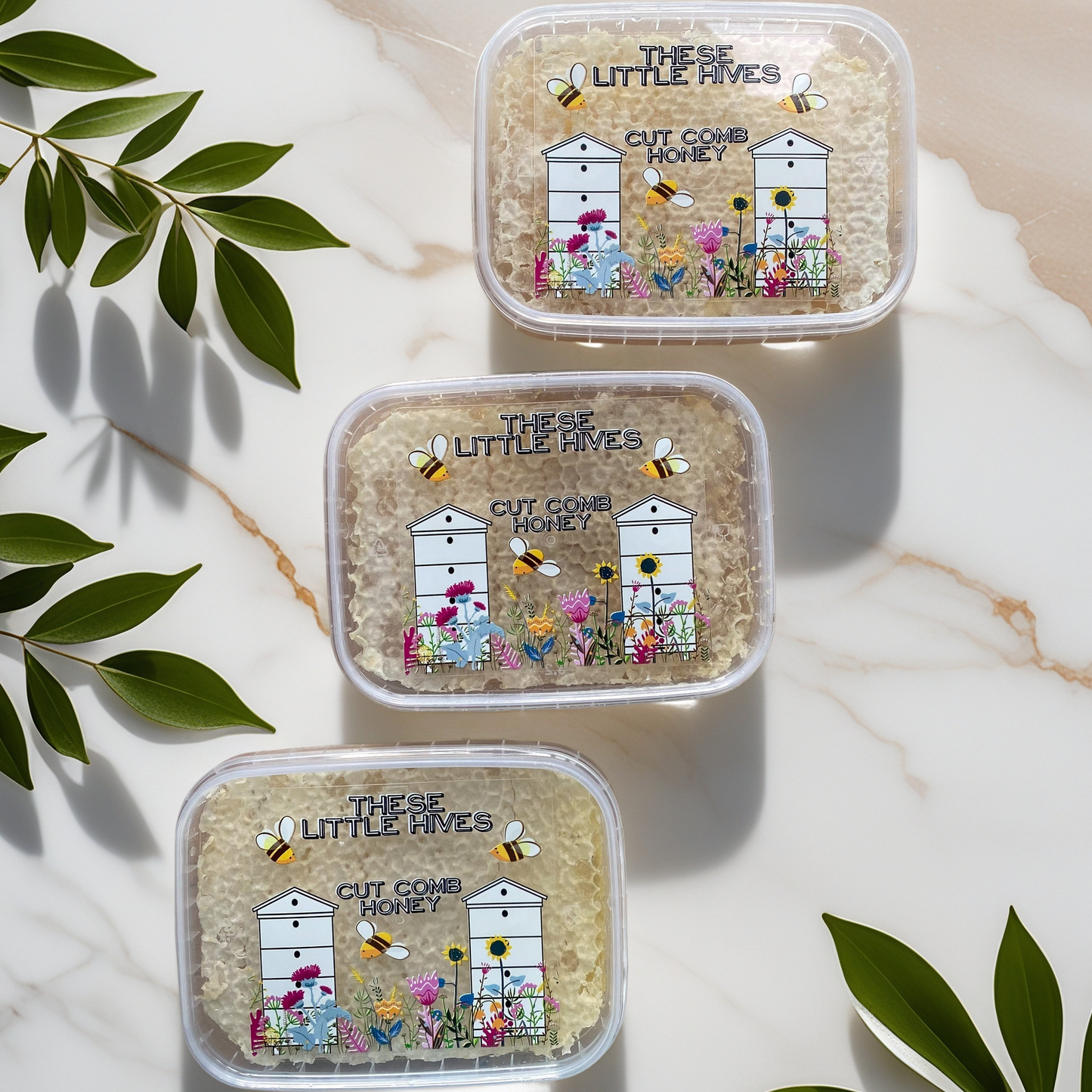 Raw honey from These Little Hives in Northern Ireland